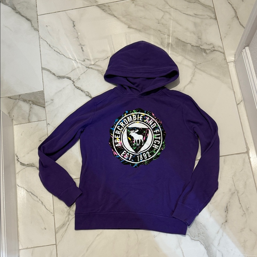 Abercrombie & Fitch Deep Purple Hoodie